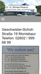 Mobile Screenshot of mkg-montabaur.de